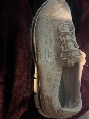 Skechers Women's Slip-On Athletic Shoe in Light Beige
